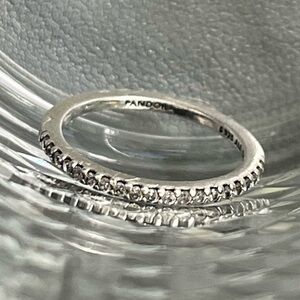 Pandora Dainty 1/2 Eternity Sparkling Band Ring